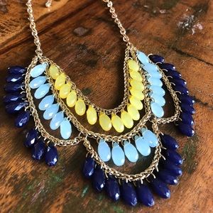 Multi Colored Multi Strand Necklace